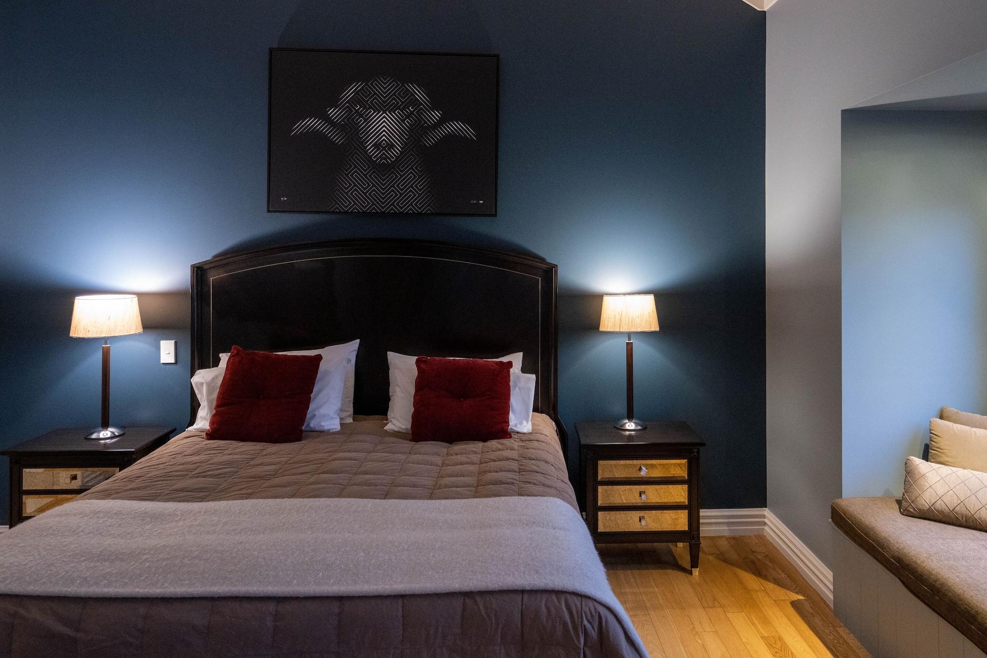 Parehua Resort Martinborough Exteriér fotografie A bedroom at the hotel