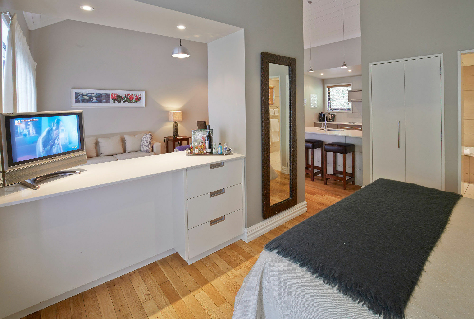 Parehua Resort Martinborough Exteriér fotografie A studio apartment in New Zealand